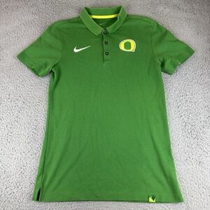 Nike Oregon Ducks Polo Shirt Apple Green Size Small